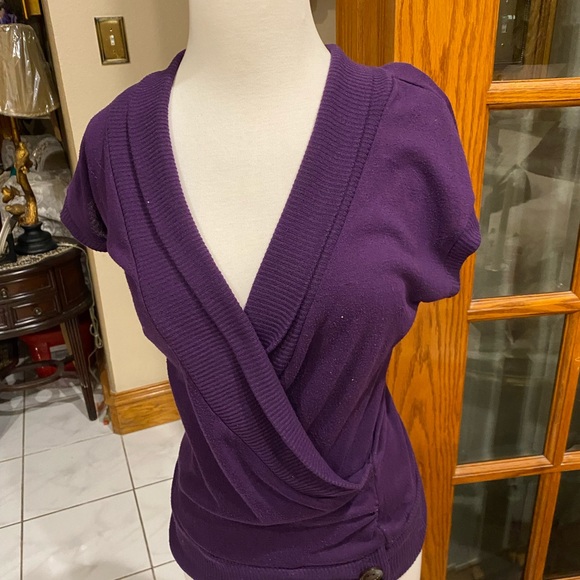 Purple blouse sweater like by Zenana outfitters size M - Picture 1 of 7